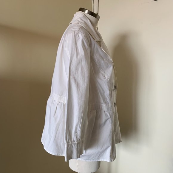 JEANSTAR PREMIUM DENIM WHITE JACKET SIZE XL NWT - Picture 3 of 9
